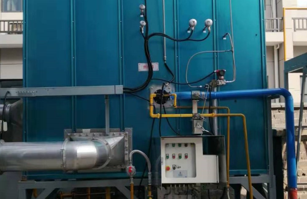 Catalytic system with heat exchanger-Exhaust gas occasion cases1