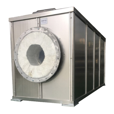 Circular Flange Connection High Temperature Heat Exchanger